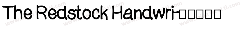 The Redstock Handwri字体转换